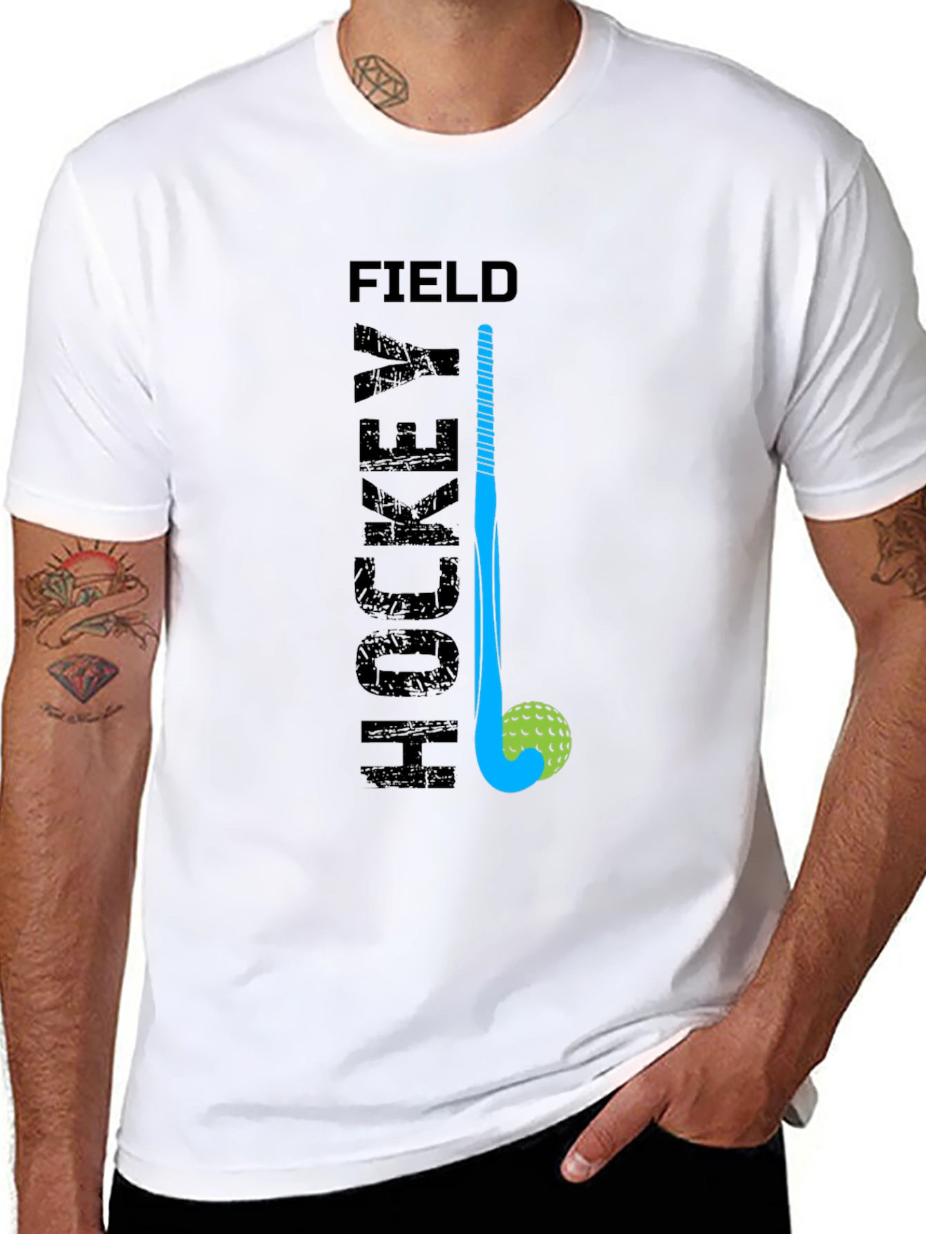 Field Hockey Graphic T-Shirt