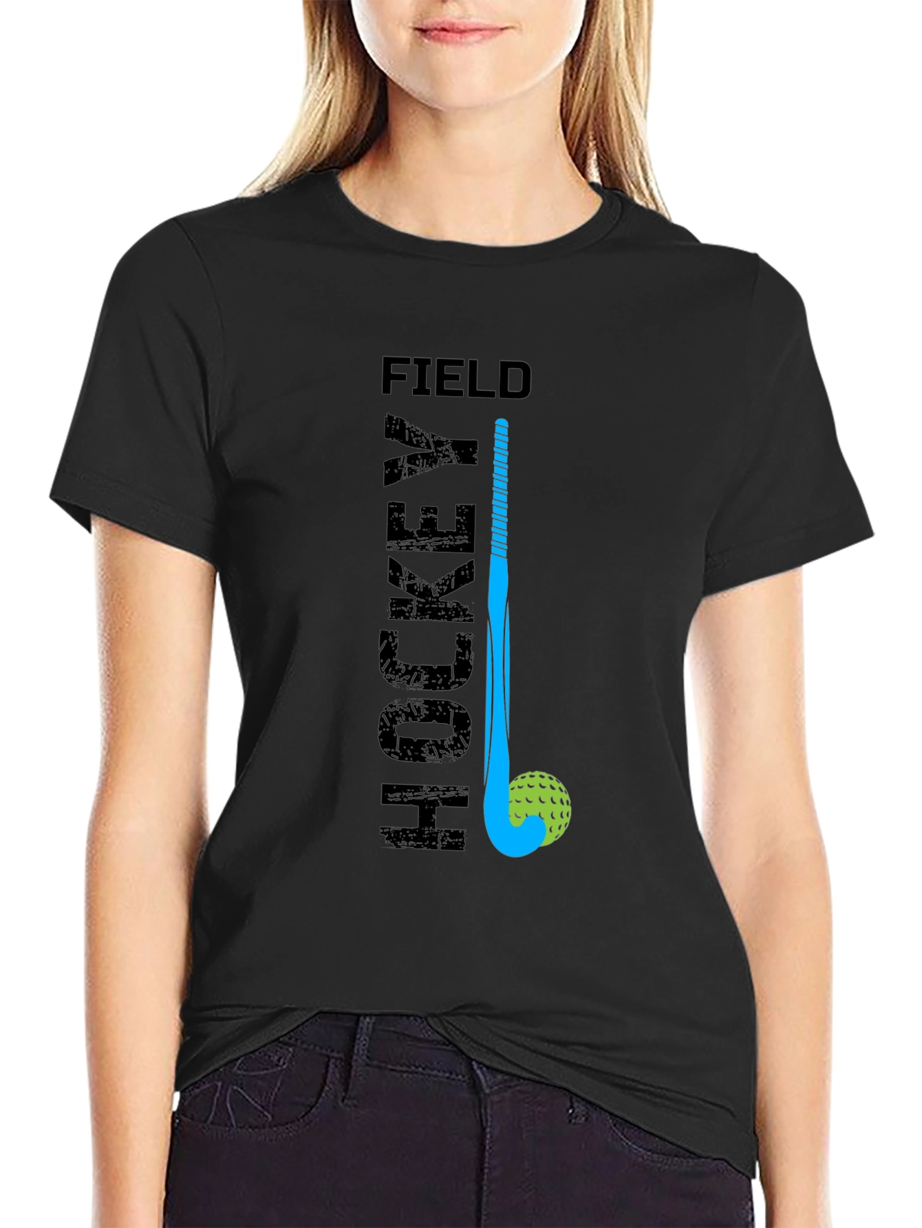 Field Hockey Graphic T-Shirt