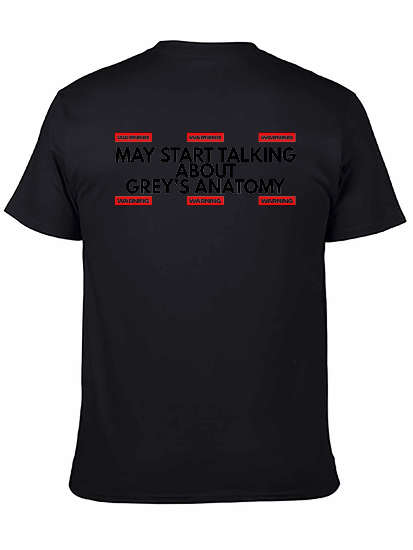 Warning May Start Talking Greys Anatomy T-Shirt