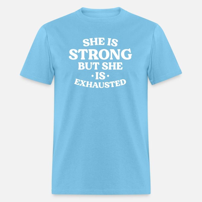 She Is Strong But She Is Exhausted
