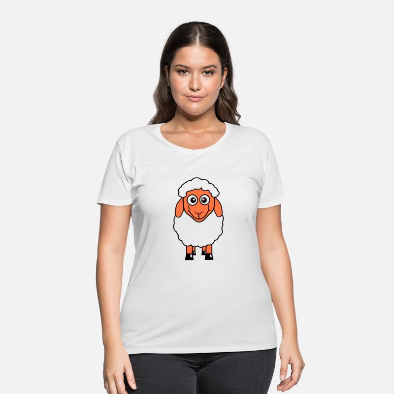 Sheep Baby Standing Cute Lamb Child Cool Comic Fun