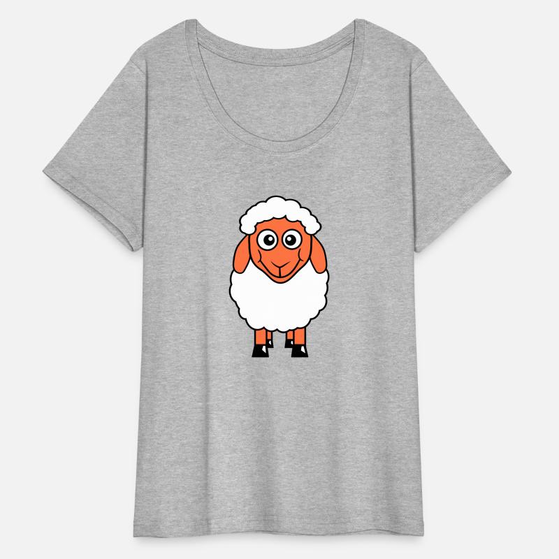 Sheep Baby Standing Cute Lamb Child Cool Comic Fun