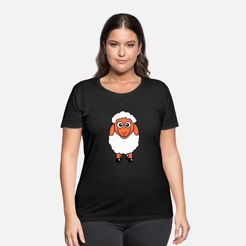 Sheep Baby Standing Cute Lamb Child Cool Comic Fun