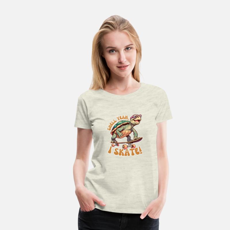 Shell Yeah, I Skate! Funny Turtle Skater