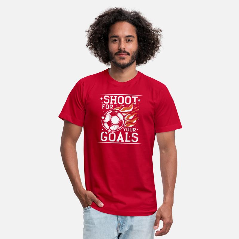 Shoot For Your Goals Funny Football Fan Soccer