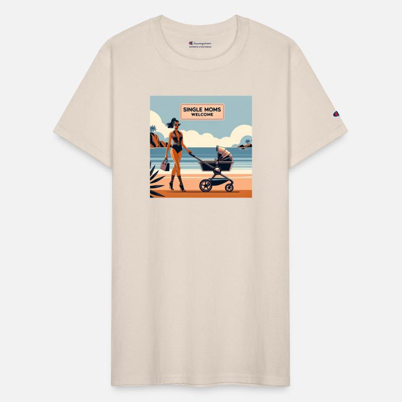 Single Moms Welcome at the Beach