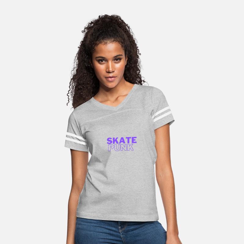 Skate punk crazy life style minimal neon font