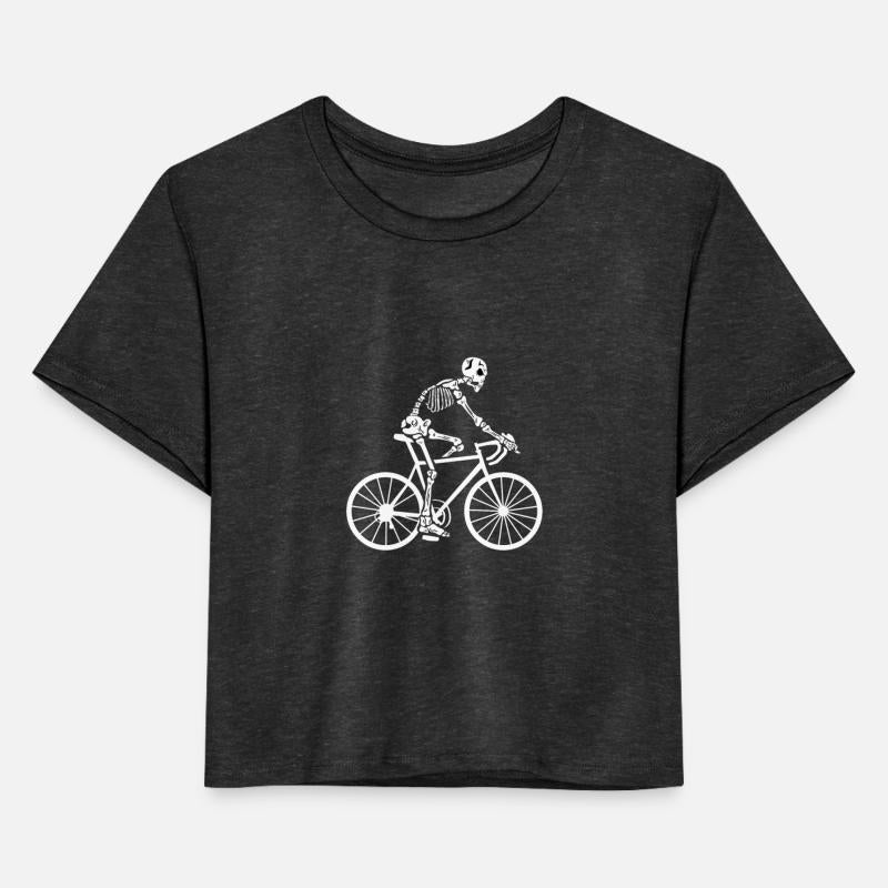 Skeleton Riding Bicycle Cyclist Gift