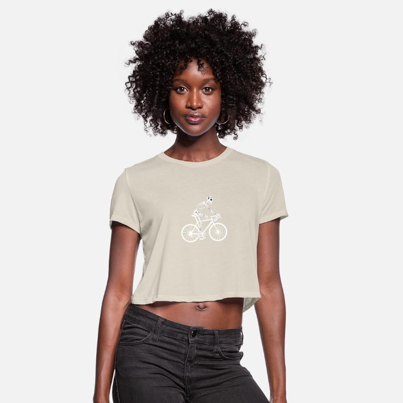 Skeleton Riding Bicycle Cyclist Gift