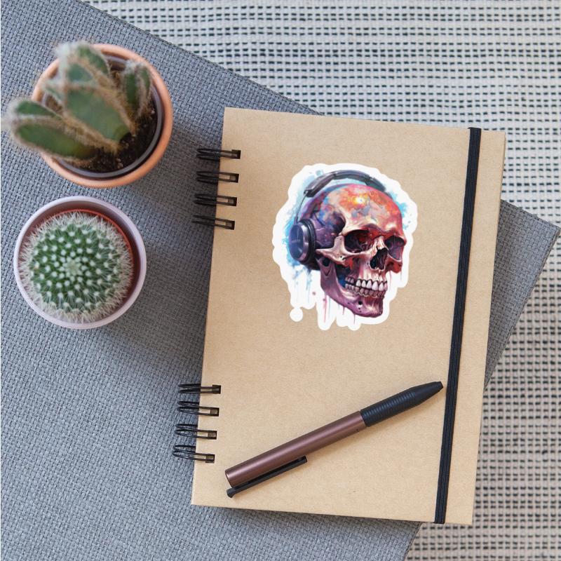 Skull and Headphones