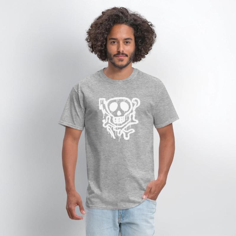 Skull Bones Graffiti