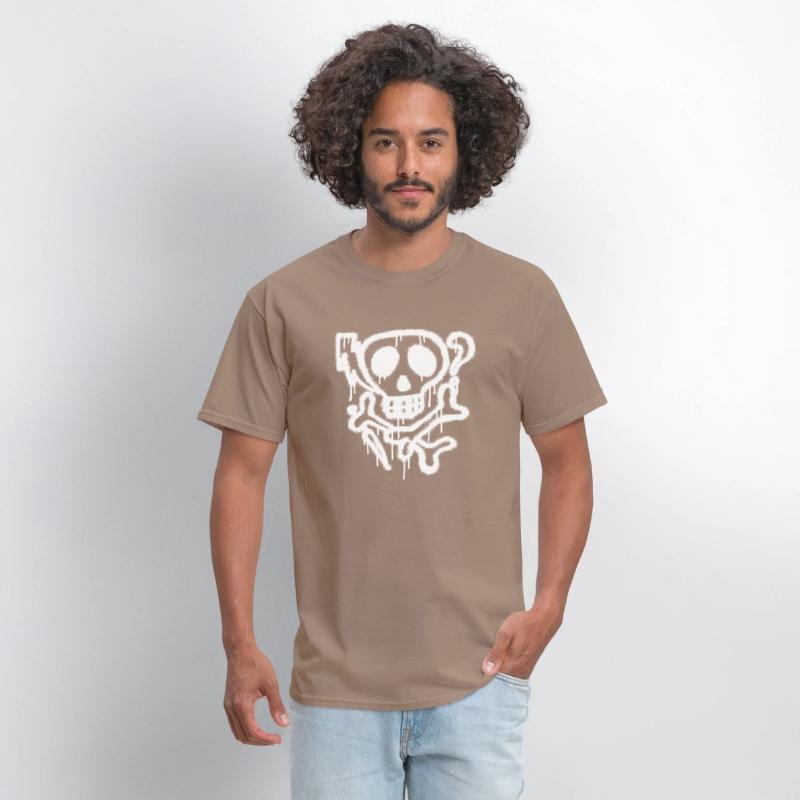 Skull Bones Graffiti