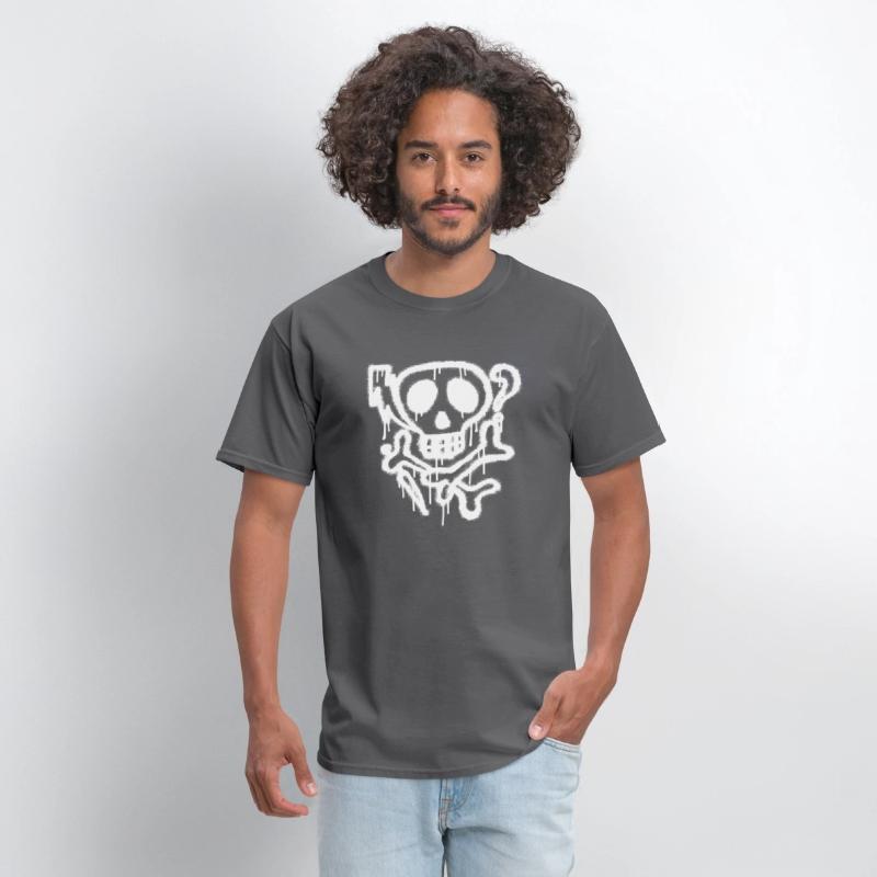 Skull Bones Graffiti