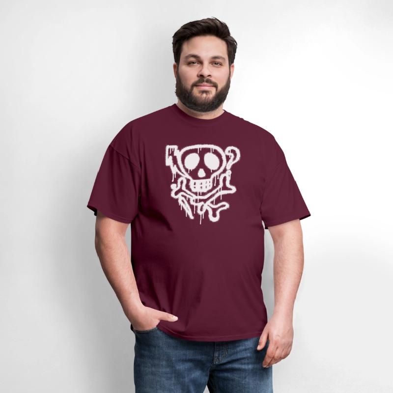 Skull Bones Graffiti