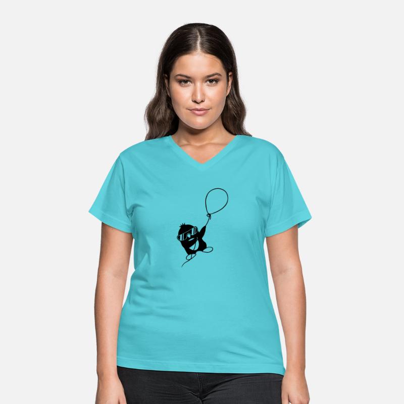 sky balloon flying penguin