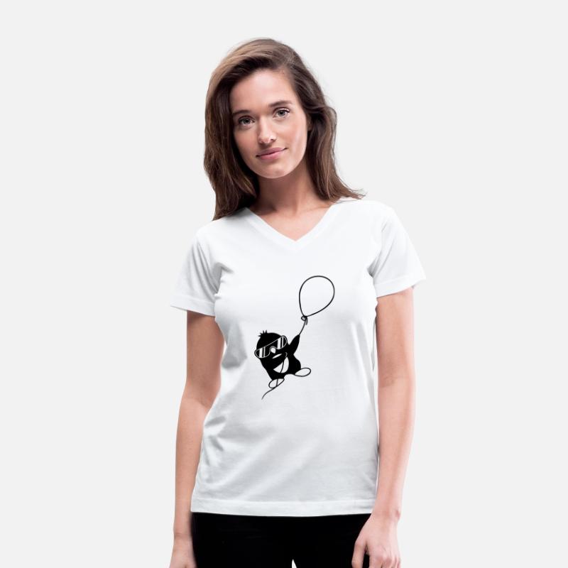 sky balloon flying penguin