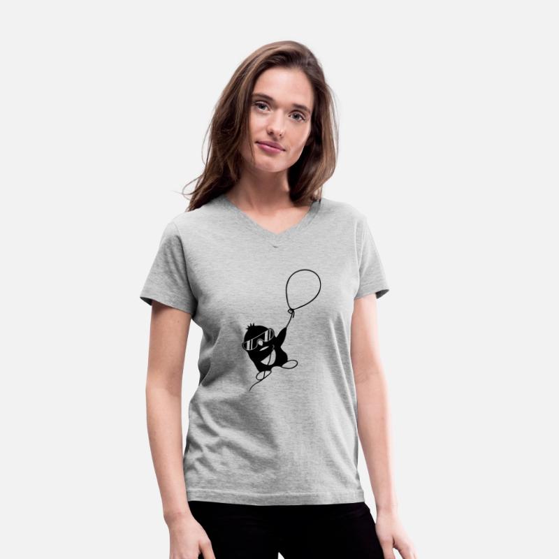 sky balloon flying penguin