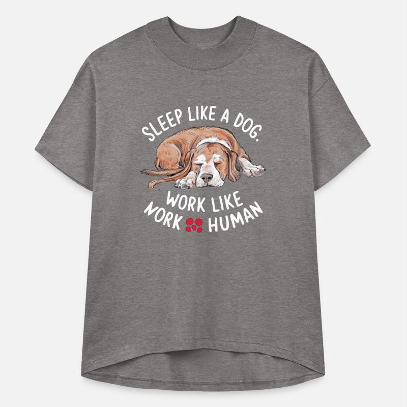Sleep like a dog." Work like a human