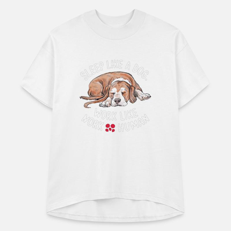 Sleep like a dog." Work like a human