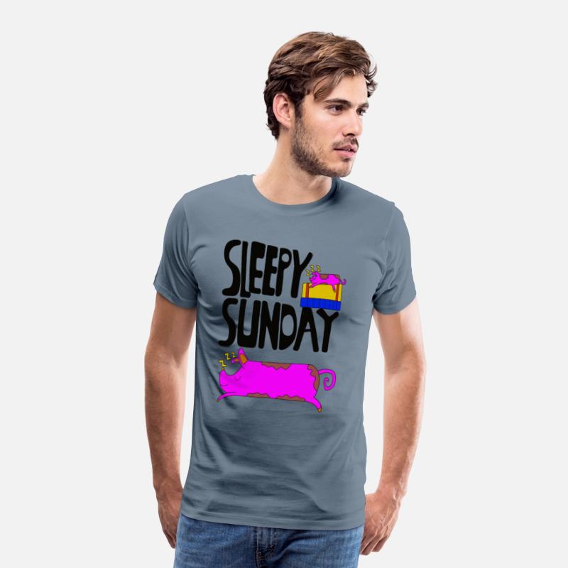 Sleepy Sunday Cute Pig