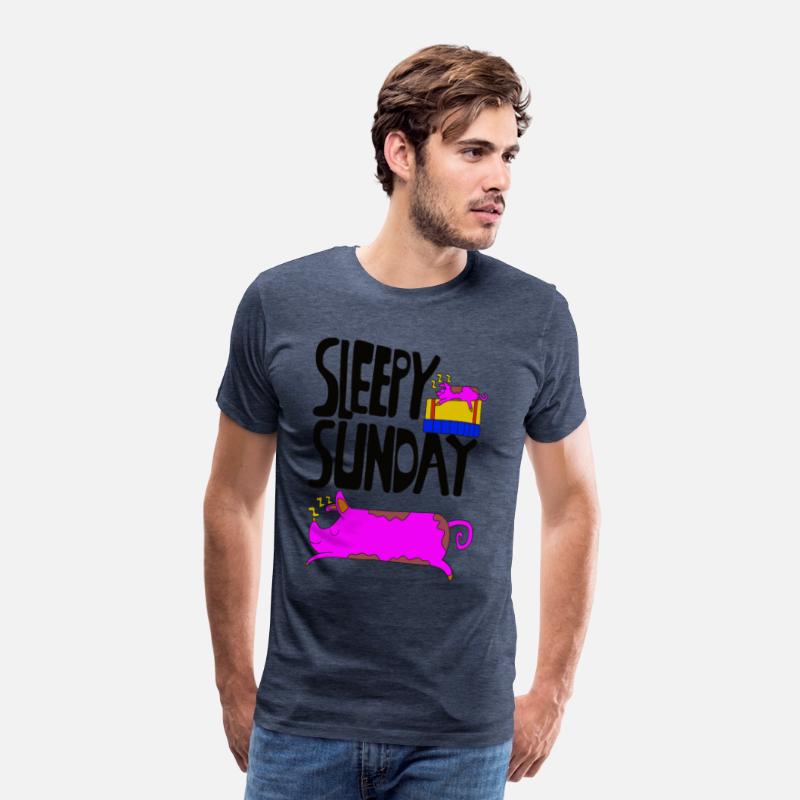 Sleepy Sunday Cute Pig