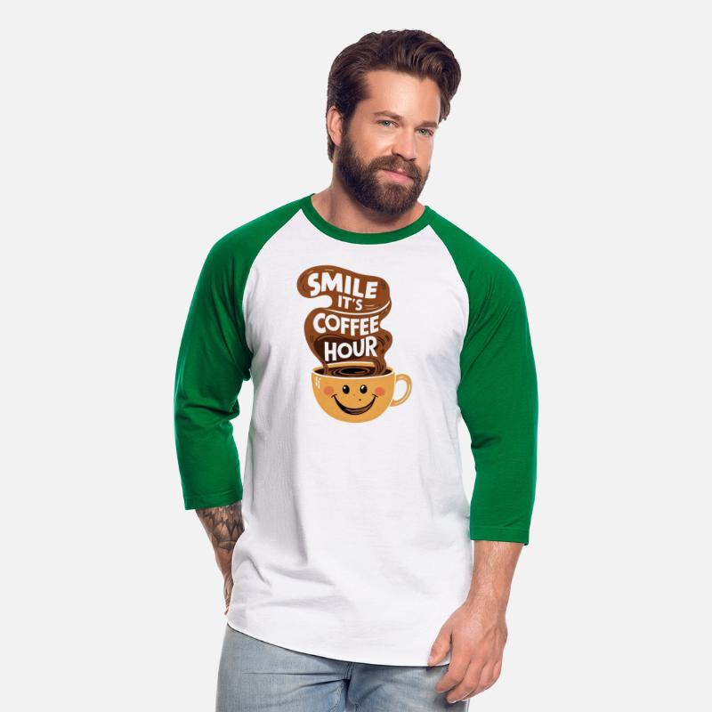 Smile it's coffee hour,funny coffee quotes