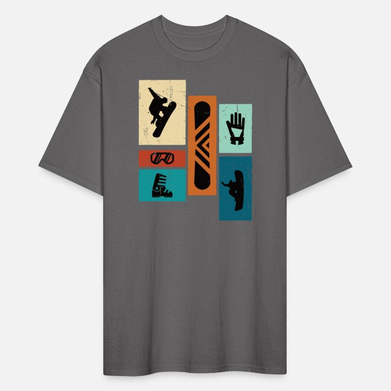 Snowboarding snowboard collage snowboarder