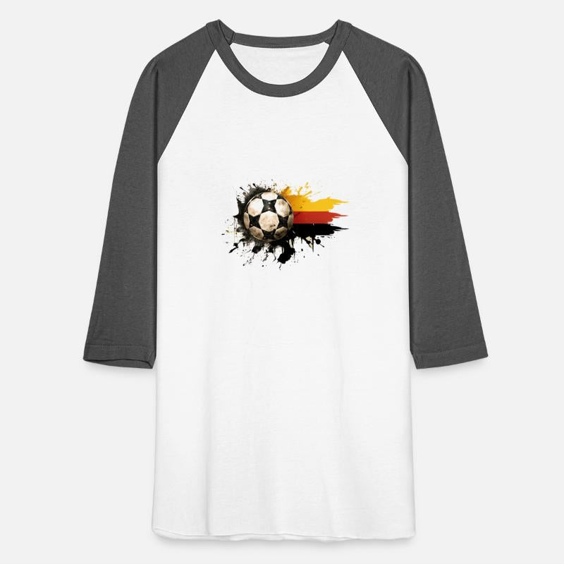 Soccer ball german flag