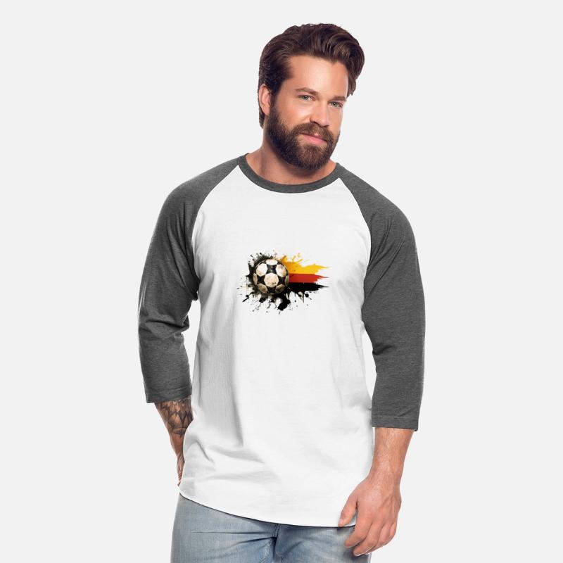 Soccer ball german flag