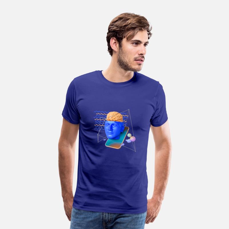Social Media Network Abstract Human Brain Head