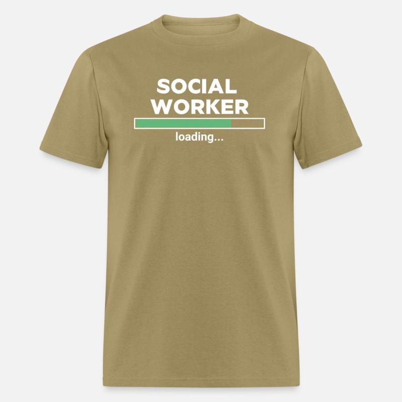 Social Worker Loading Progress Humor
