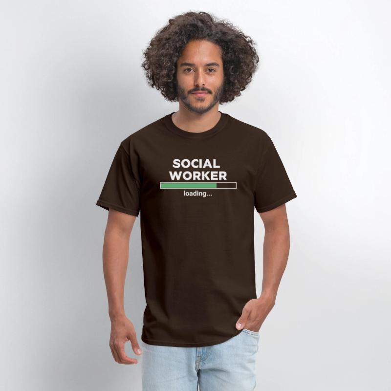 Social Worker Loading Progress Humor