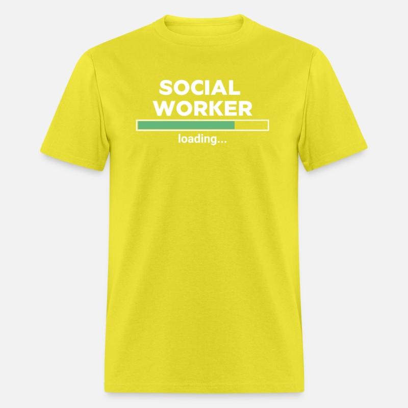 Social Worker Loading Progress Humor