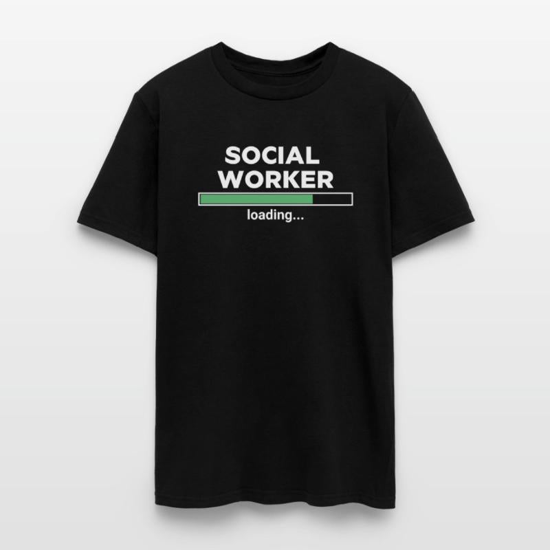 Social Worker Loading Progress Humor
