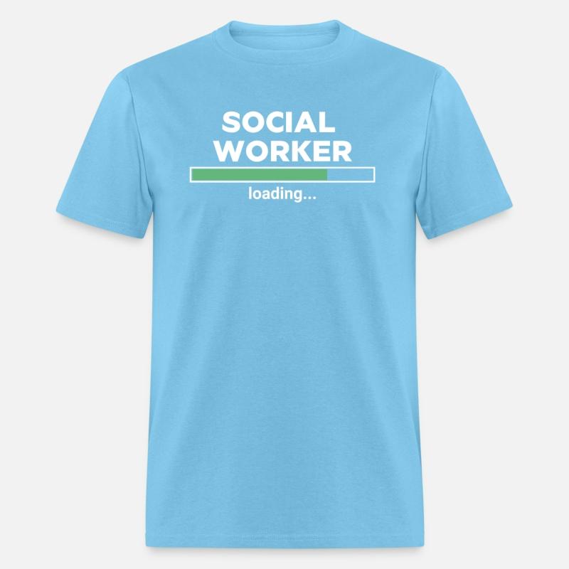 Social Worker Loading Progress Humor