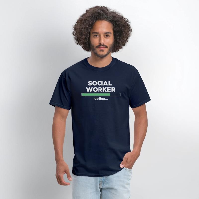 Social Worker Loading Progress Humor