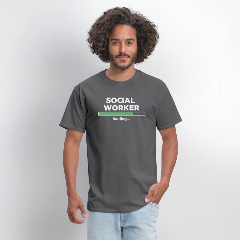 Social Worker Loading Progress Humor