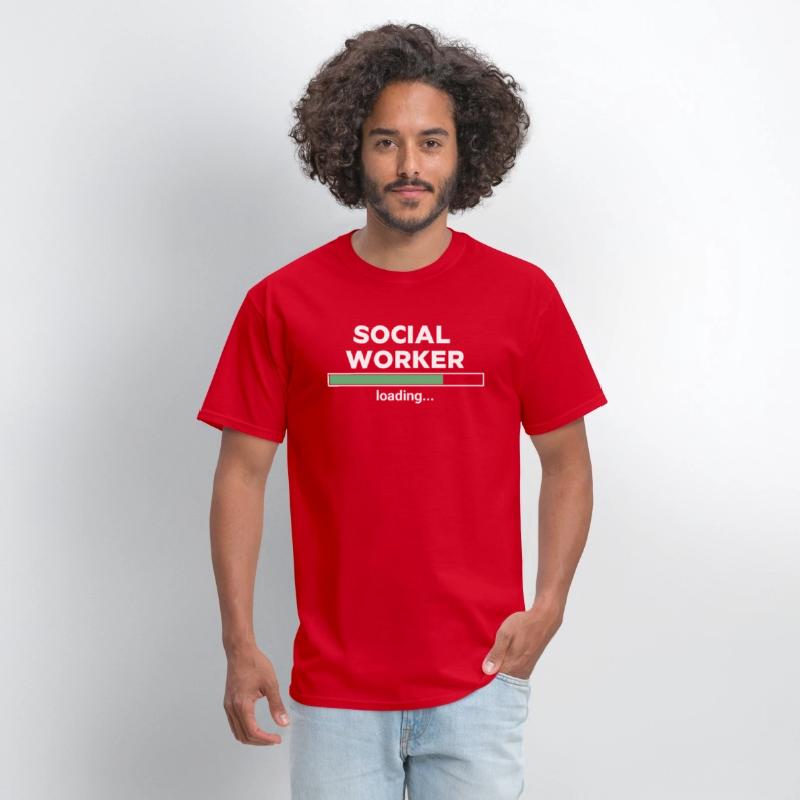 Social Worker Loading Progress Humor