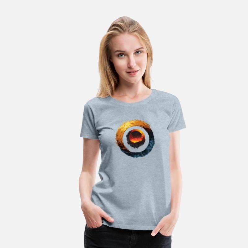 Solar Eclipse Elegance - Ring Painting