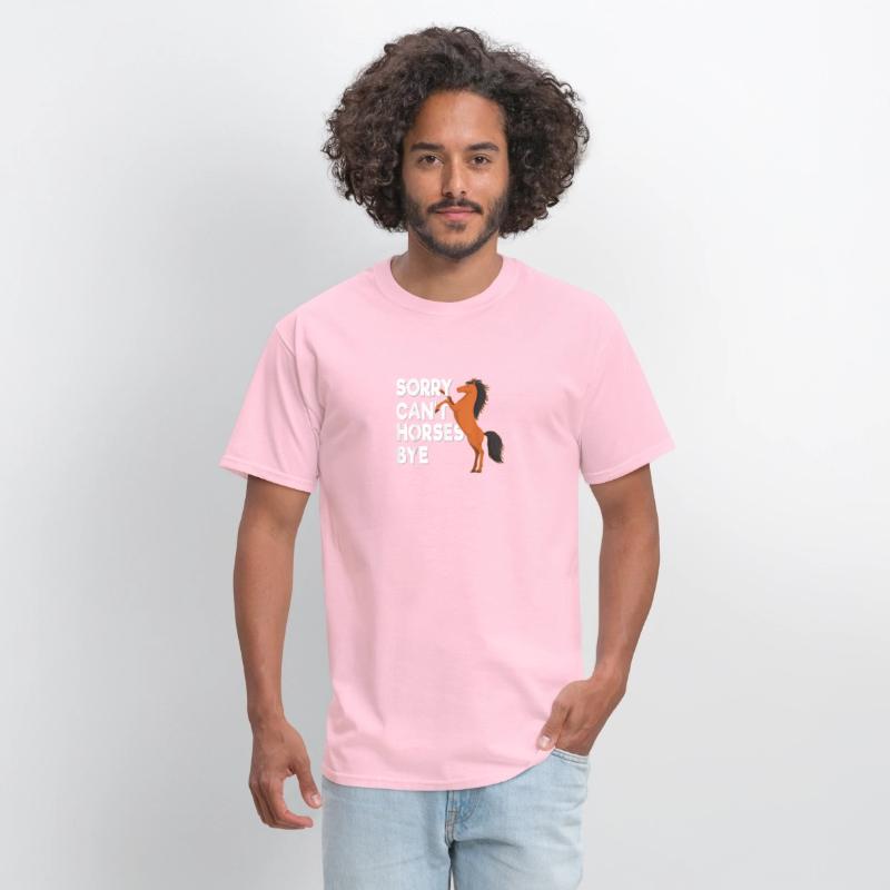 Sorry Cant Horses Bye T Shirt