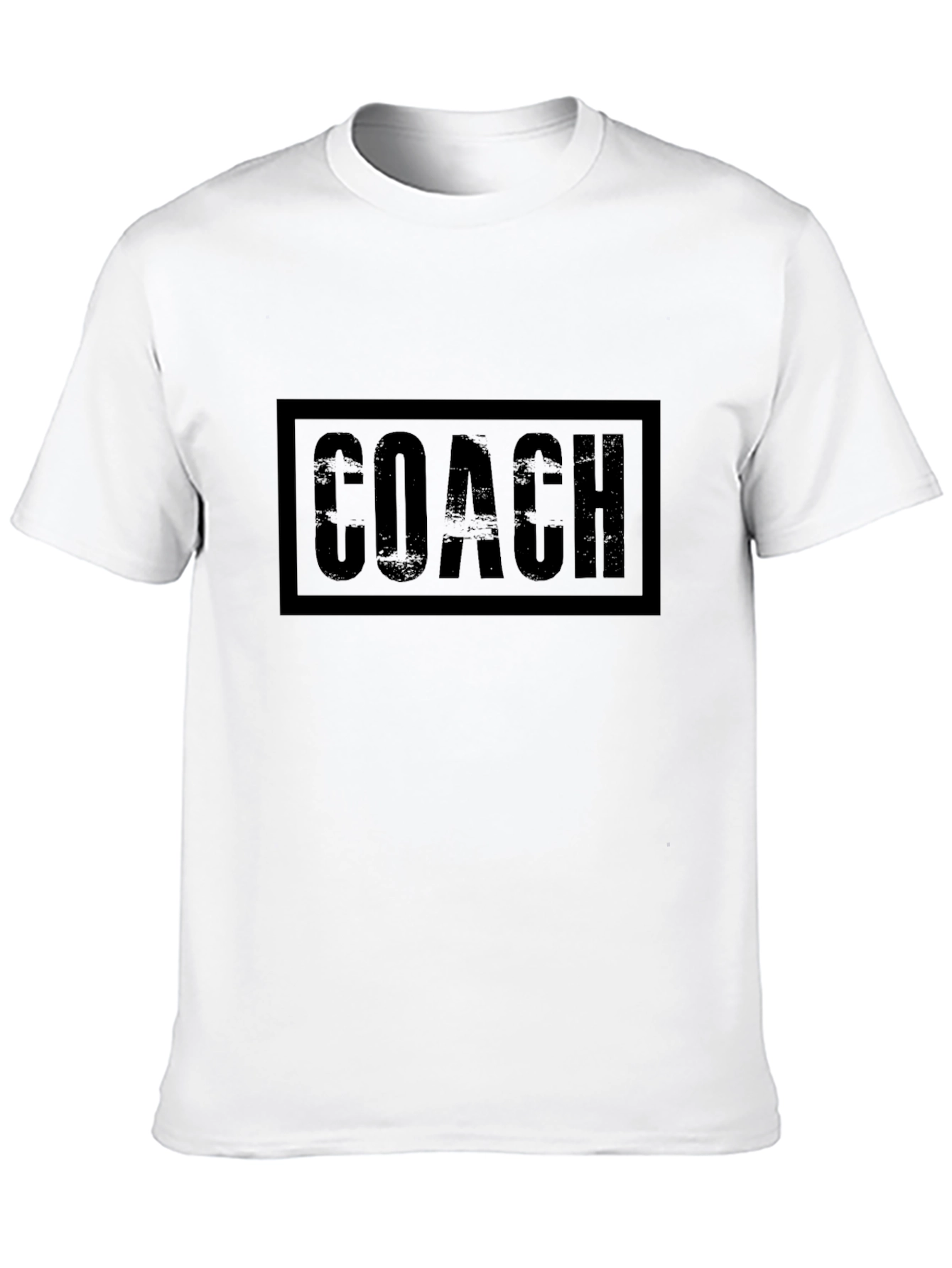 Mens Black Coach Graphic T-Shirt