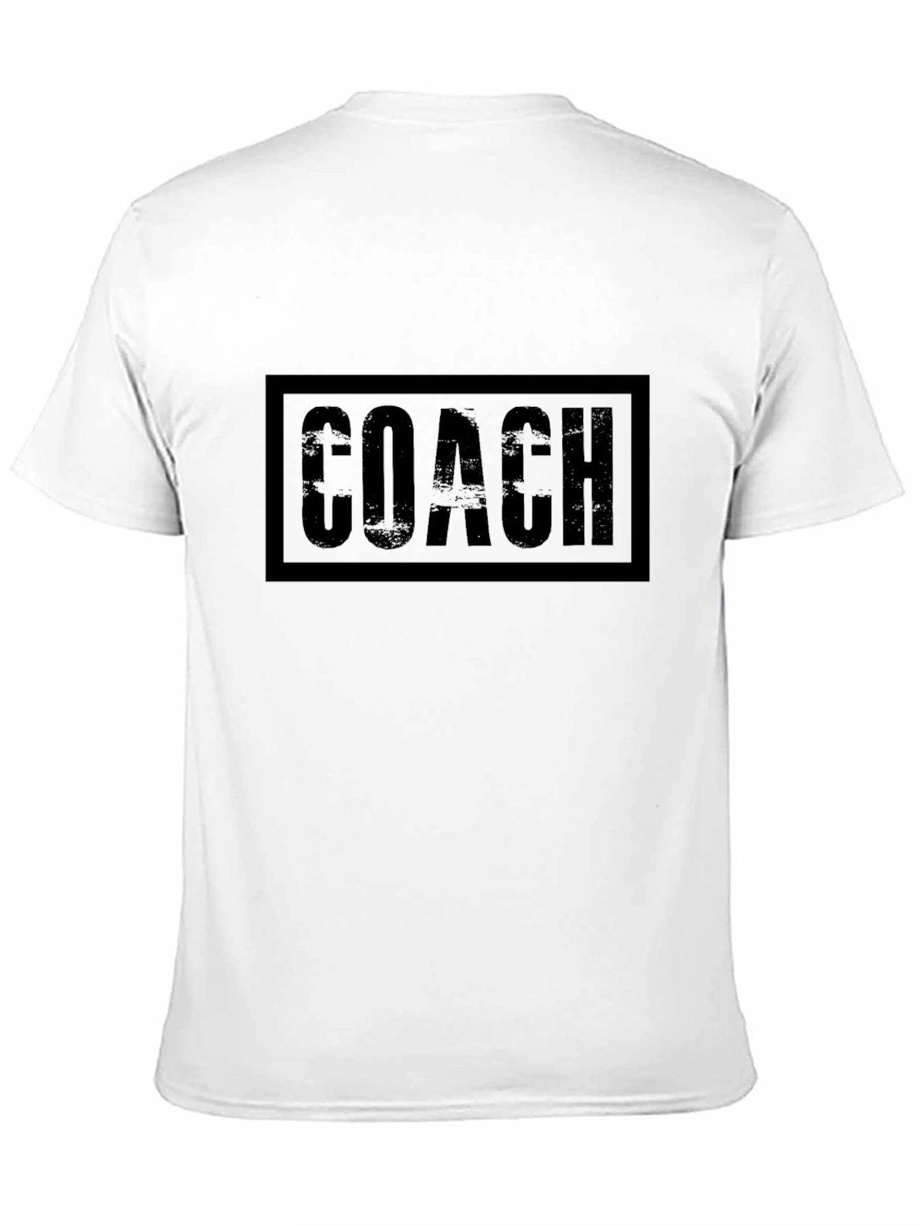 Mens Black Coach Graphic T-Shirt