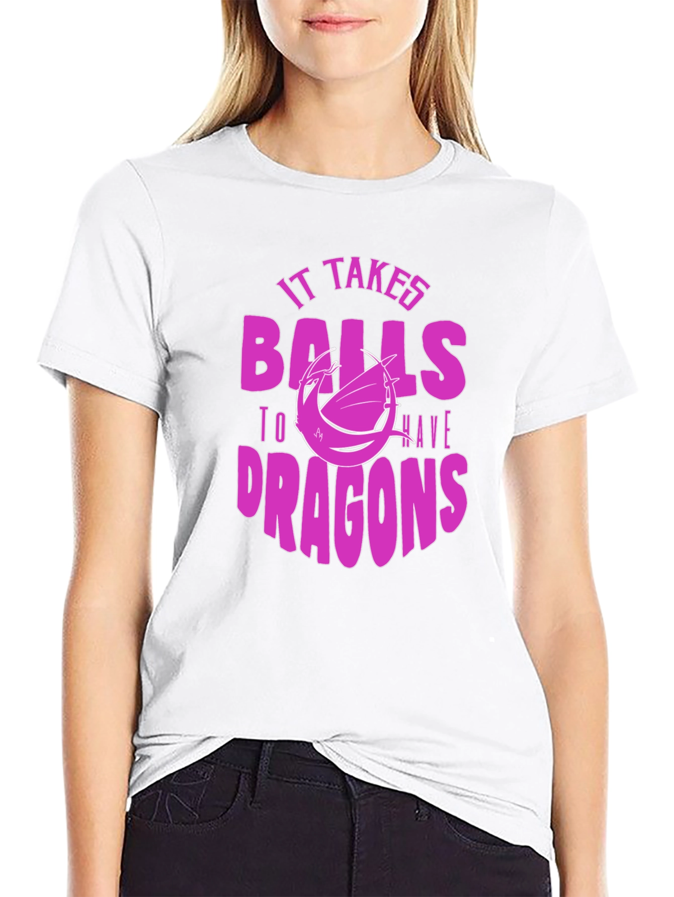 It Takes Balls to Have Dragons T-Shirt