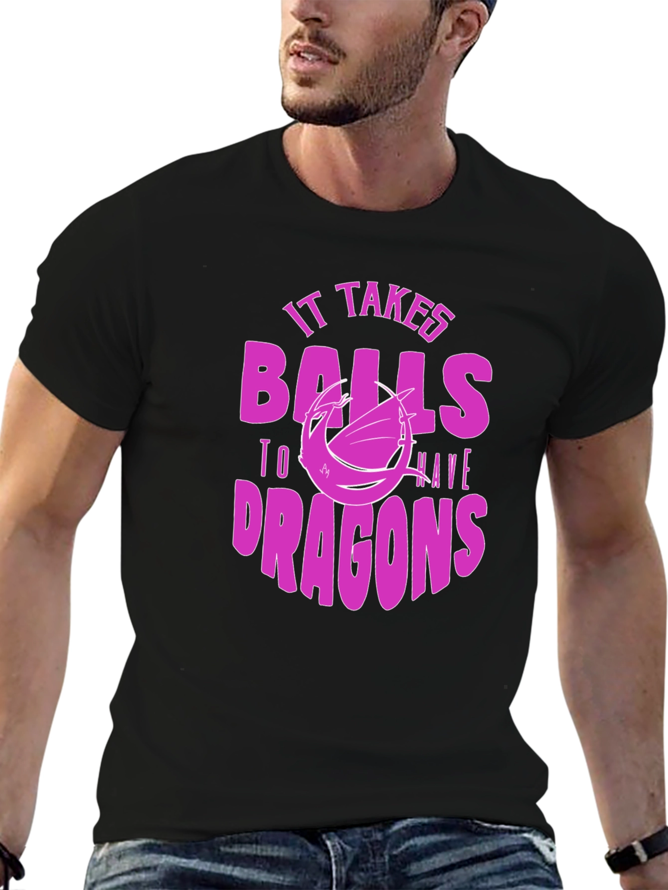 It Takes Balls to Have Dragons T-Shirt