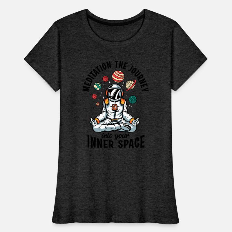 Space Mushroom Meditating Solar System Science Fan