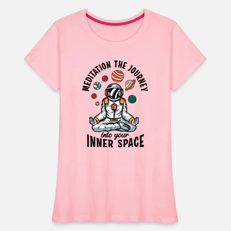 Space Mushroom Meditating Solar System Science Fan