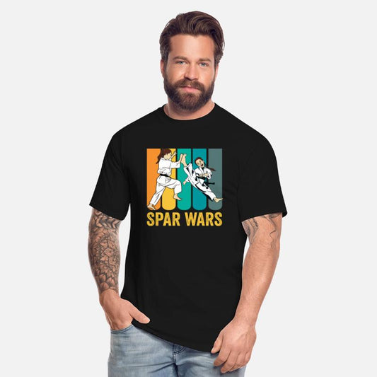 Spar Fight Training - Sparring Martial Arts girl