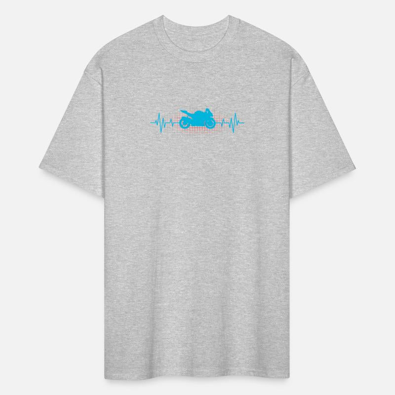 Sports Motorcycle Heartbeat Ekg Biker
