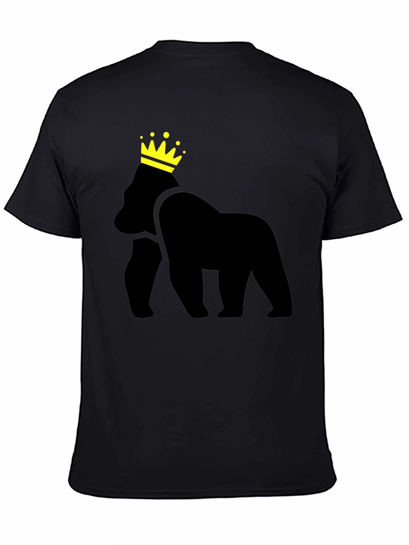 King Gorilla Black T-Shirt