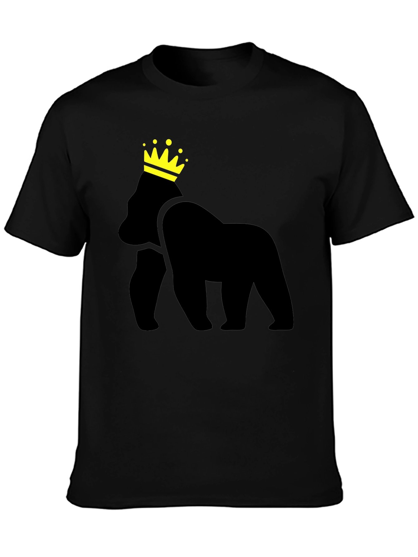King Gorilla Black T-Shirt